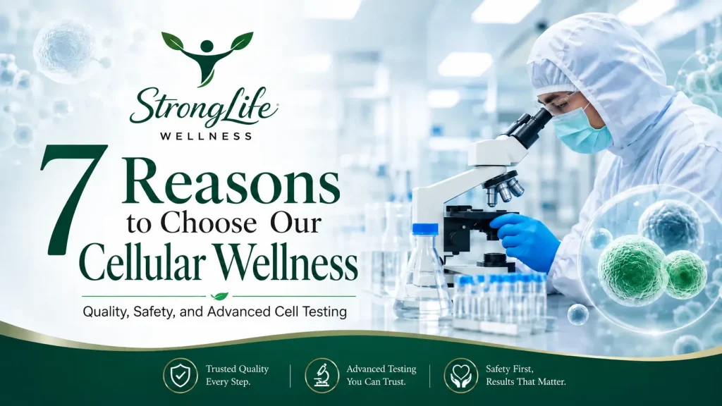 7 เหตุผลที่ควรเลือก Cellular Wellness จาก StrongLife Wellness